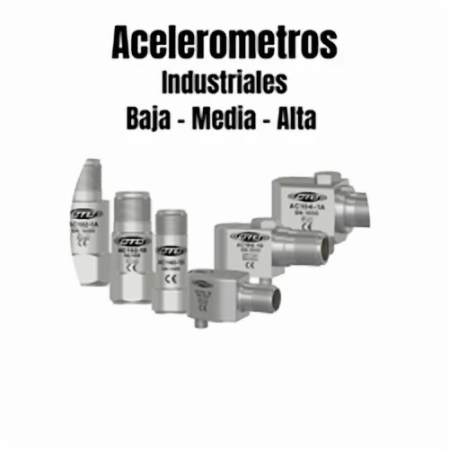 Acelerómetros industriales